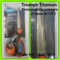 Triumph Titanium 8 1/2" Dressmaking Scissors